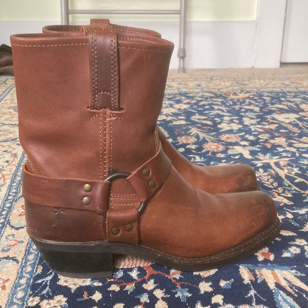 Frye Veronica harness booties women’s 8.5